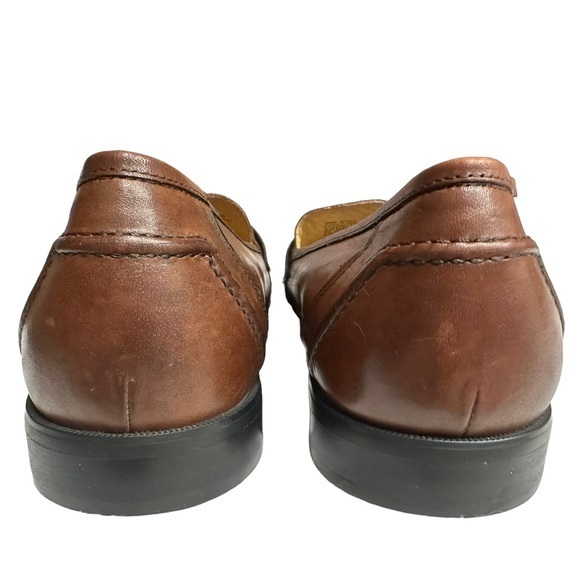 Chaps Ralph Lauren Men's Brown Tassle‎ Loafers NWOT US Sz 12 - Picture 8 of 11